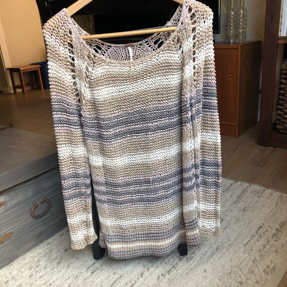 Free People knit sweater
